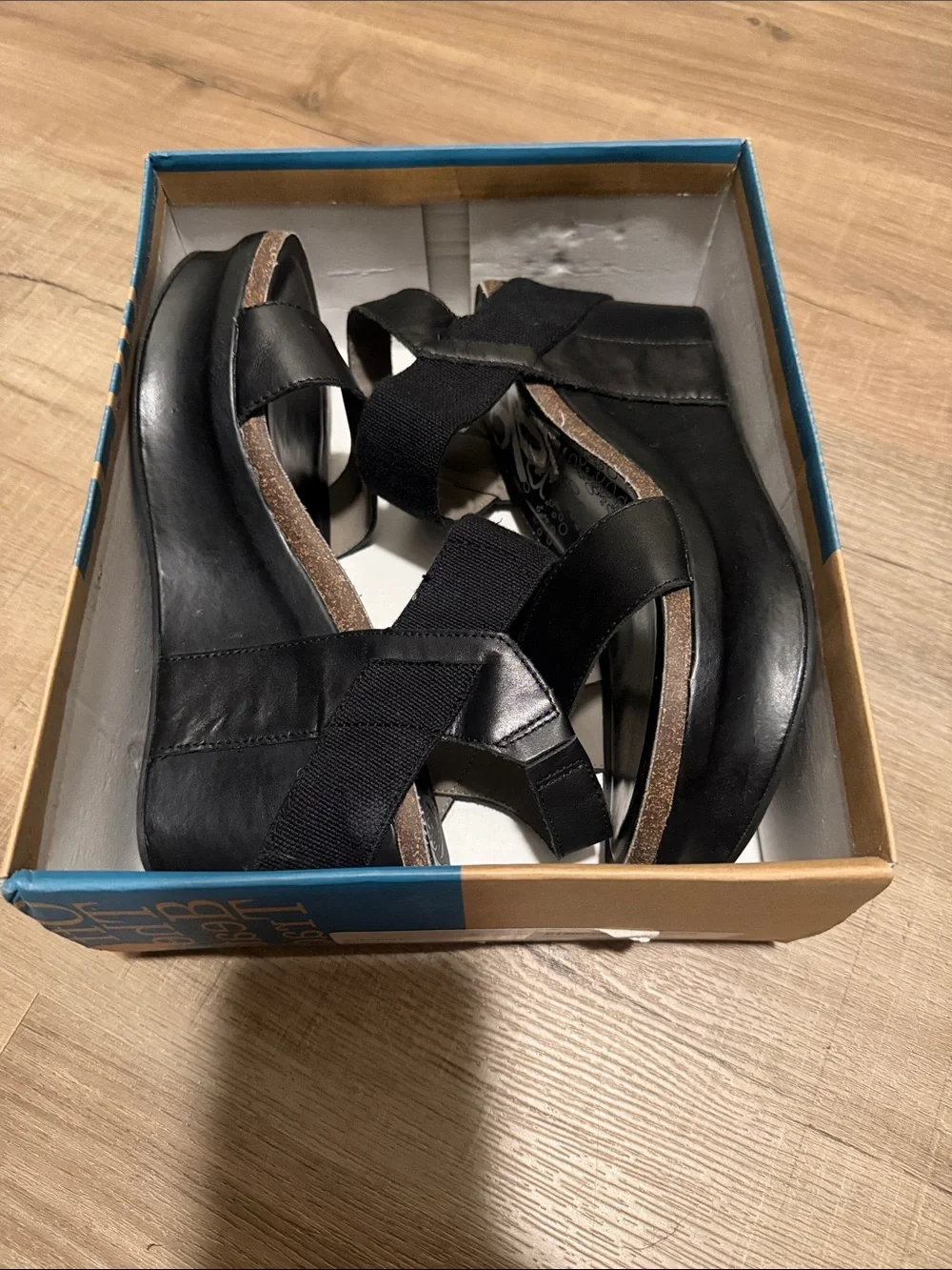 OTBT Black Wedges